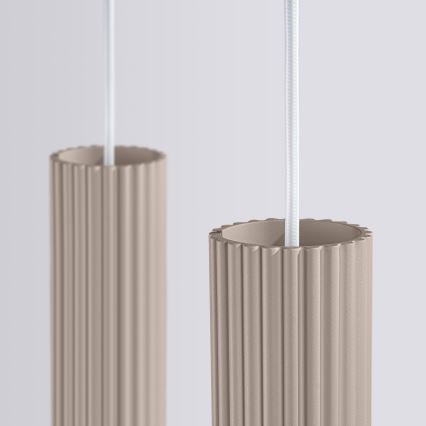Brilagi - Hängeleuchte CRESTO 2xGU10/10W/230V taupe
