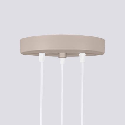 Brilagi - Hängeleuchte CRESTO 3xGU10/10W/230V taupe