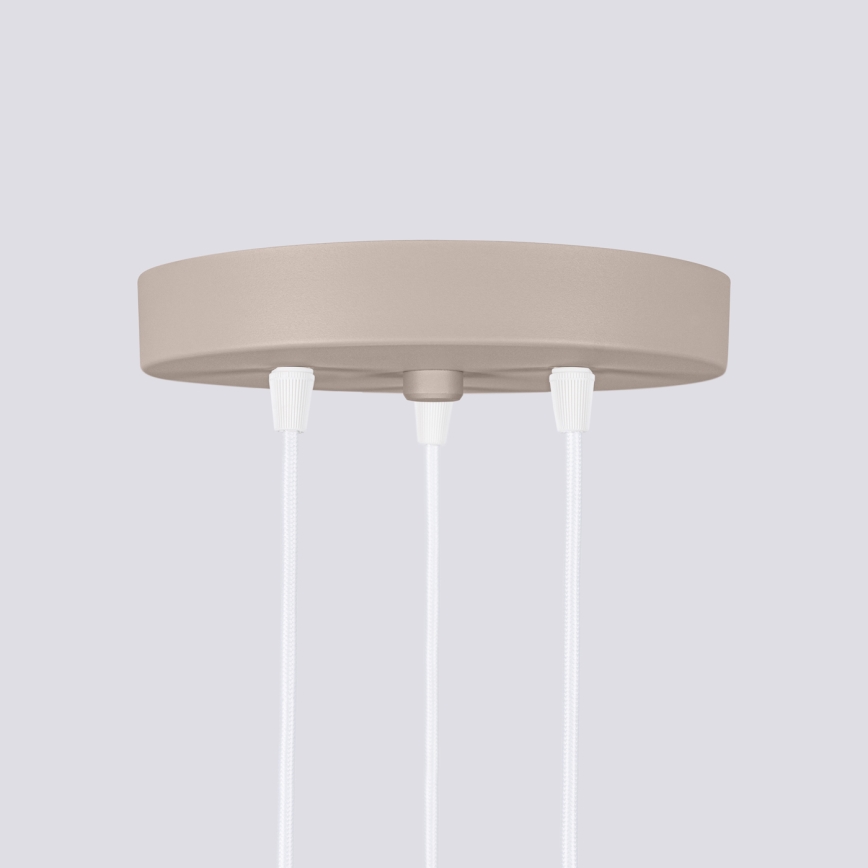 Brilagi - Hängeleuchte CRESTO 3xGU10/10W/230V taupe