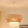 Brilagi - Hängeleuchte DENVER LUNETA 1xE27/15W/230V d 45 cm beige/braun/cremefarben
