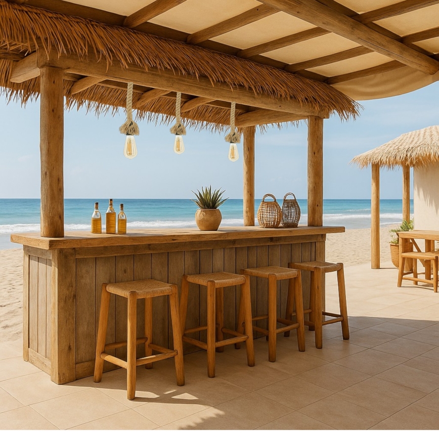 Brilagi - Hängeleuchte KOS 1xE27/60W/230V Buche