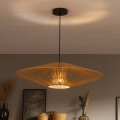 Brilagi - Hängeleuchte mit Kabel CERIA BOHO 1xE27/40W/230V Ø 70 cm schwarz/braun