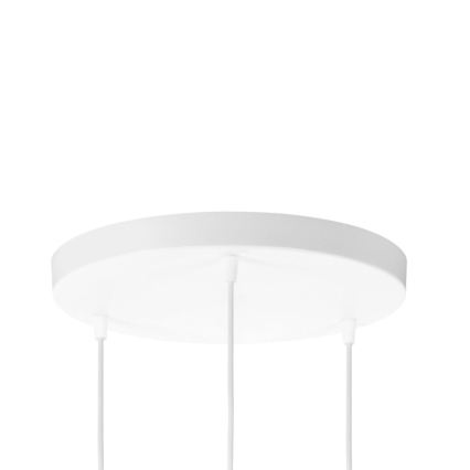 Brilagi - Hängeleuchte mit Kabel RESNA 3xE27/60W/230V Ø 45 cm beige/schwarz