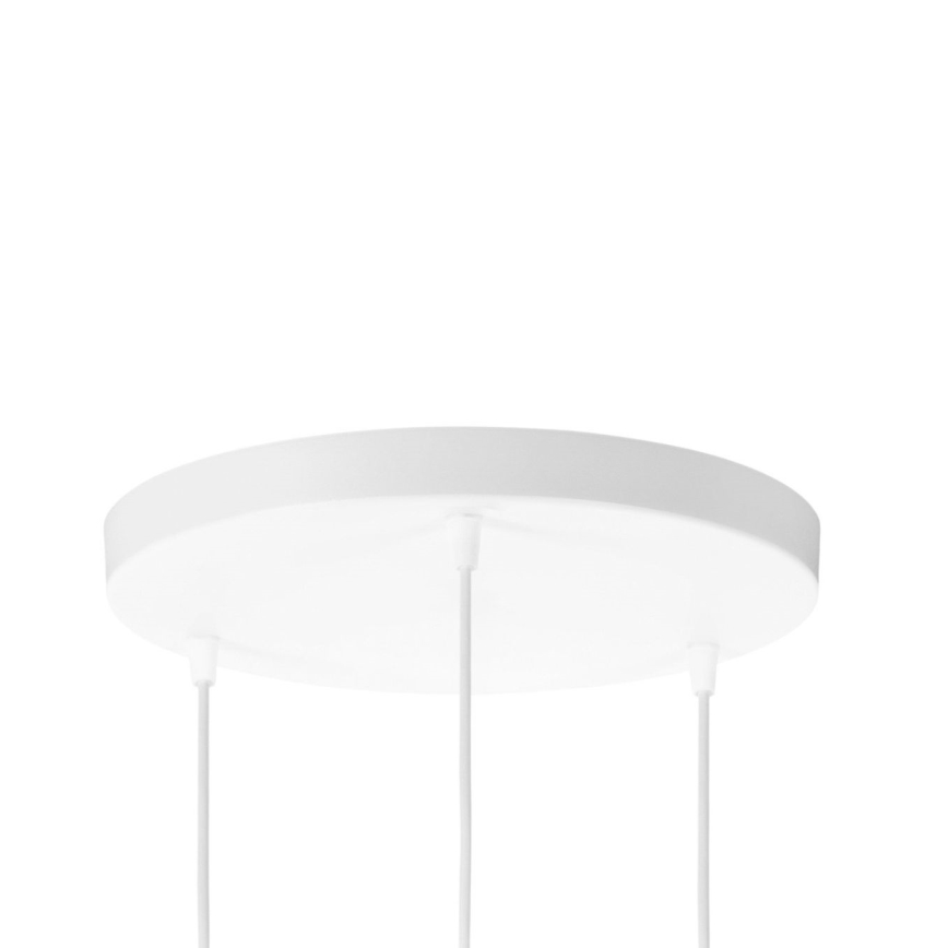 Brilagi - Hängeleuchte mit Kabel RESNA 3xE27/60W/230V Ø 45 cm beige/schwarz