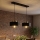 Brilagi - Hängeleuchte mit Kabelaufhängung SPRING 2xE27/60W/230V schwarz/gold