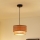 Brilagi - Hängeleuchte MONTANA BOHO 1xE27/15W/230V d 25 cm braun/schwarz