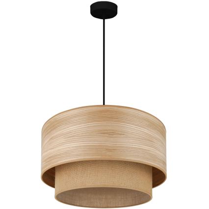 Brilagi - Hängeleuchte MONTANA BOHO 1xE27/15W/230V d 45 cm braun/schwarz