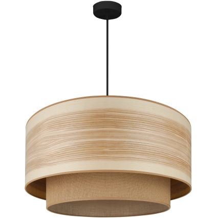Brilagi - Hängeleuchte MONTANA BOHO 1xE27/15W/230V d 60 cm braun/schwarz