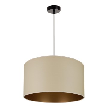 Brilagi - Hängeleuchte OREGON ROLLER VEGE 1xE27/15W/230V d 45 cm beige
