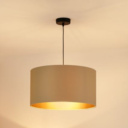 Brilagi - Hängeleuchte OREGON ROLLER VEGE 1xE27/15W/230V d 45 cm beige