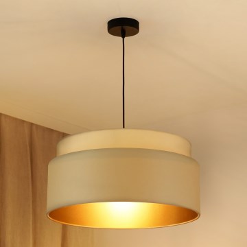 Brilagi - Hängeleuchte OREGON VEGE 1xE27/15W/230V d 45 cm beige