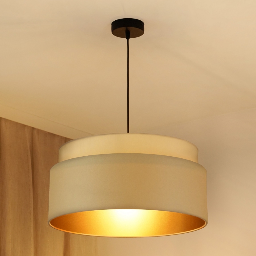 Brilagi - Hängeleuchte OREGON VEGE 1xE27/15W/230V d 45 cm beige