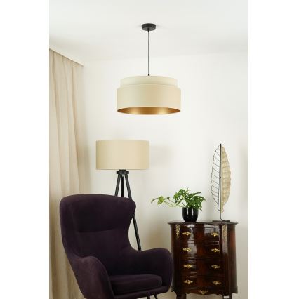 Brilagi - Hängeleuchte OREGON VEGE 1xE27/15W/230V d 45 cm beige