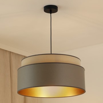 Brilagi - Hängeleuchte OREGON VEGE 1xE27/15W/230V d 45 cm grau
