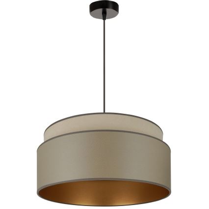 Brilagi - Hängeleuchte OREGON VEGE 1xE27/15W/230V d 45 cm grau