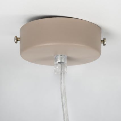 Brilagi - Hängeleuchte POKER 1xGU10/25W/230V beige/golden