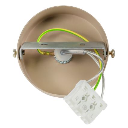 Brilagi - Hängeleuchte POKER 1xGU10/25W/230V beige/golden