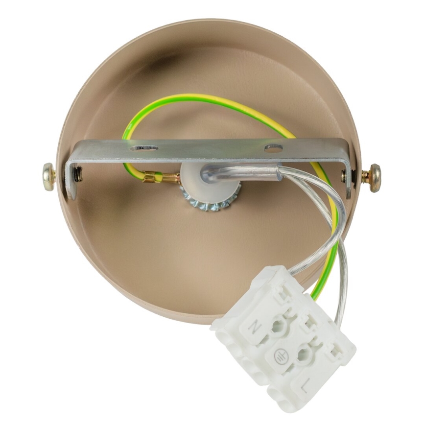 Brilagi - Hängeleuchte POKER 1xGU10/25W/230V beige/golden