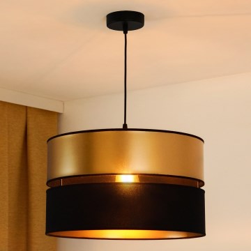 Brilagi - Hängeleuchte ROYAL 1xE27/15W/230V d 40 cm schwarz/golden
