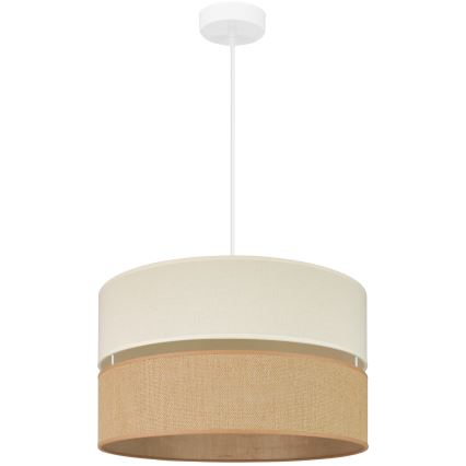 Brilagi - Hängeleuchte ROYAL YUTE 1xE27/15W/230V d 40 cm beige/cremefarben