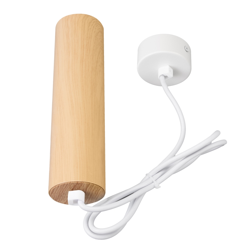 Brilagi - Hängeleuchte SELE 1xGU10/30W/230V weiß/Eichendekor