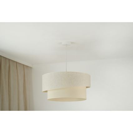 Brilagi - Hängeleuchte SHINE 1xE27/15W/230V d 50 cm cremefarben