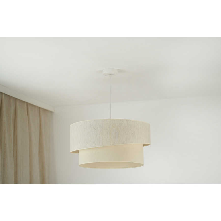 Brilagi - Hängeleuchte SHINE 1xE27/15W/230V d 50 cm cremefarben