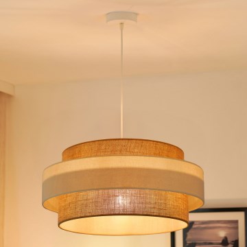 Brilagi - Hängeleuchte SPACE LIGHT 1xE27/15W/230V d 50 cm beige/cremefarben