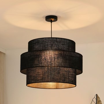 Brilagi - Hängeleuchte SPACE YUTE 1xE27/15W/230V d 50 cm schwarz
