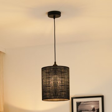 Brilagi - Hängeleuchte TUBES 1xE27/15W/230V d 20 cm schwarz