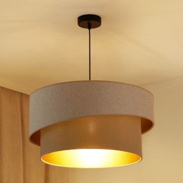 Brilagi - Hängeleuchte VEGAS SHINE 1xE27/15W/230V d 50 cm cremefarben/beige