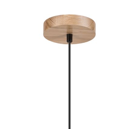 Brilagi - Hängeleuchte WOODY BASKET 1xE27/60W/230V Eiche
