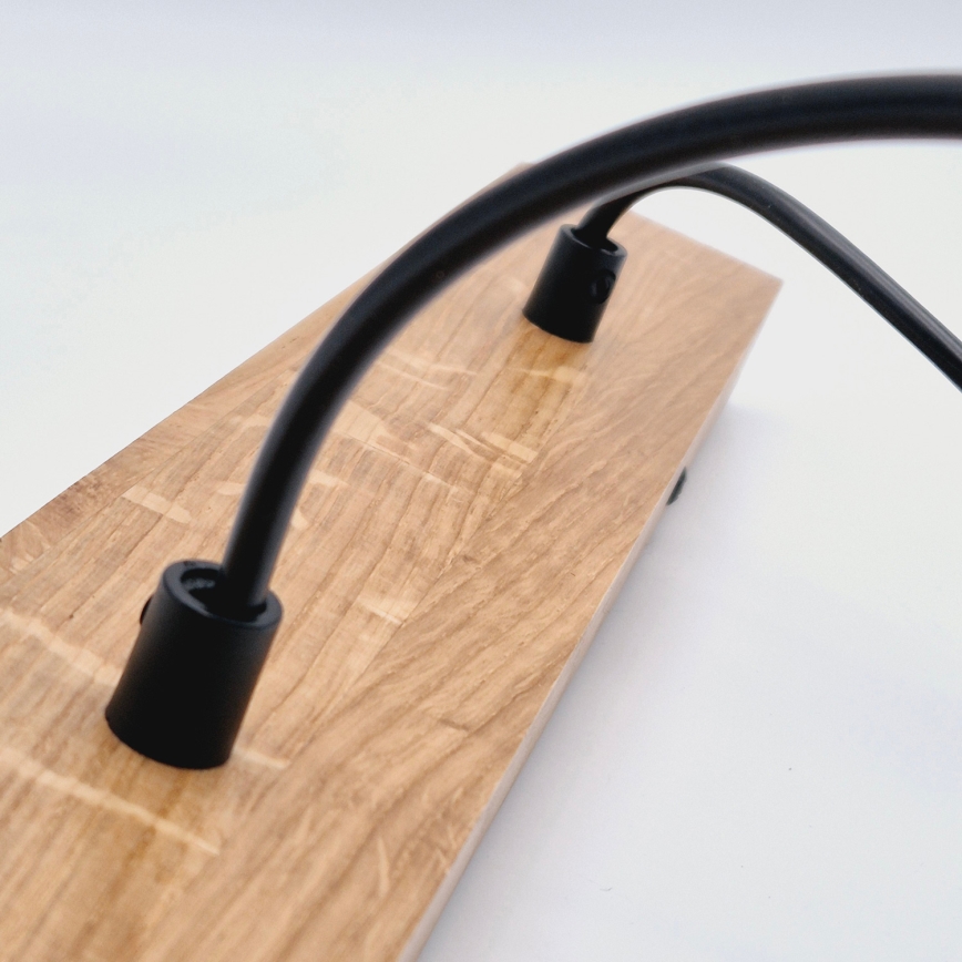 Brilagi - Hängeleuchte WOODY BASKET 2xE27/60W/230V Eiche