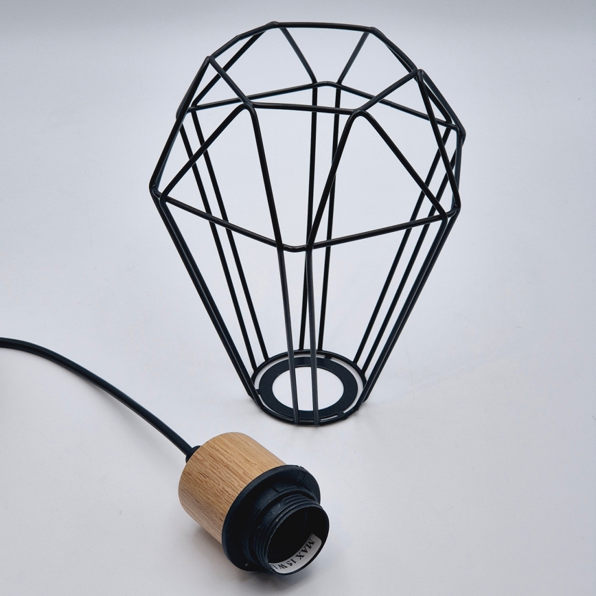 Brilagi - Hängeleuchte WOODY BASKET 3xE27/60W/230V Eiche