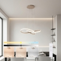 Brilagi - INFINITY dimmbare LED-Pendelleuchte an Kabel LED/55W/230V 3000-6000K 50x50 cm beige + Fernbedienung