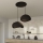 Brilagi - Kabel-Pendelleuchte WABI SABI 2xE27/40W/230V Ø 60 cm schwarz