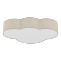 Brilagi - Kinder-Deckenleuchte NIMBUS 4xE27/15W/230V 46x63 cm beige