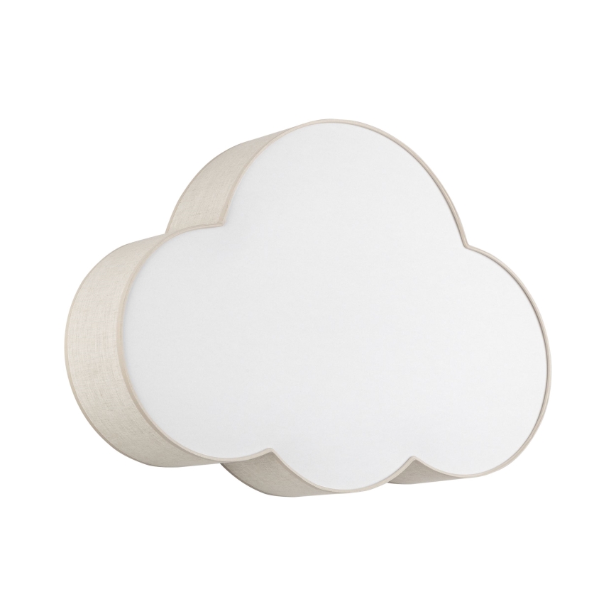 Brilagi - Kinder-Deckenleuchte NIMBUS 4xE27/15W/230V 46x63 cm beige
