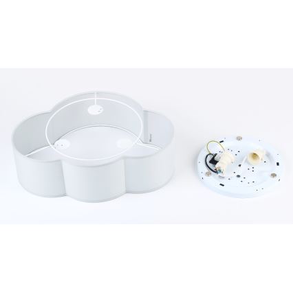 Brilagi - Kinder-Deckenleuchte NIMBUS MINI 2xE27/15W/230V 31x43 cm grau