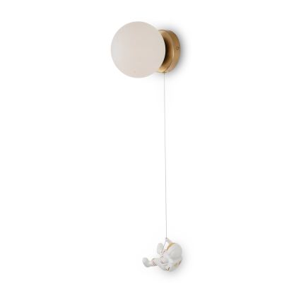 Brilagi - Kinder-Wandleuchte ASTRO 1xE14/15W/230V weiß