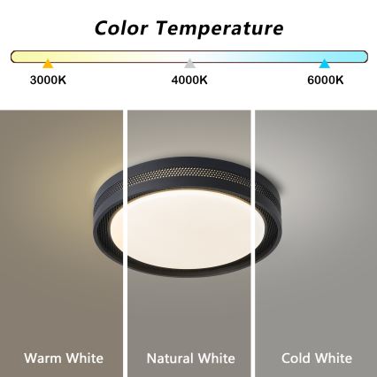 Brilagi - LED-dimmbare Deckenleuchte KREON LED/54W/230V 3000-6000K weiß Ø 38 cm + Fernbedienung