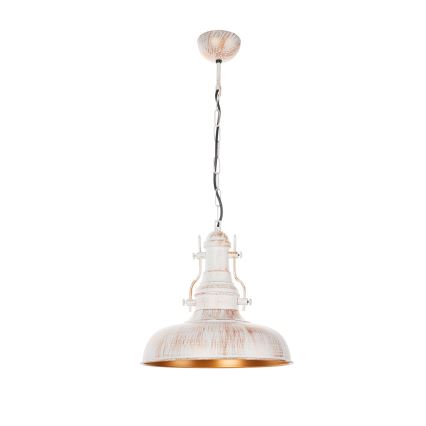 Brilagi - Kronleuchter an Kette PYRONIC 1x E27/40W/230V Ø 32 cm Creme/Patina