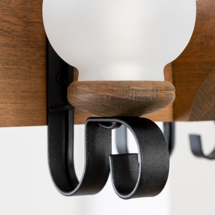 Brilagi - Kronleuchter an Kette QUEEN 4xE14/40W/230V Buche