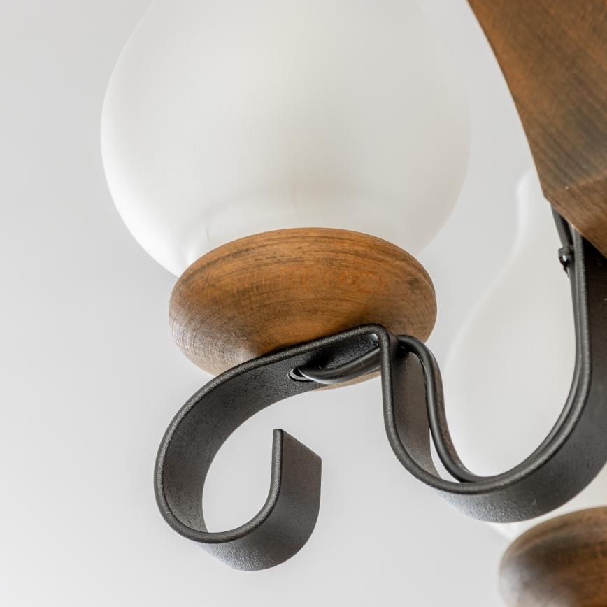 Brilagi - Kronleuchter an Kette QUEEN 4xE14/40W/230V Buche