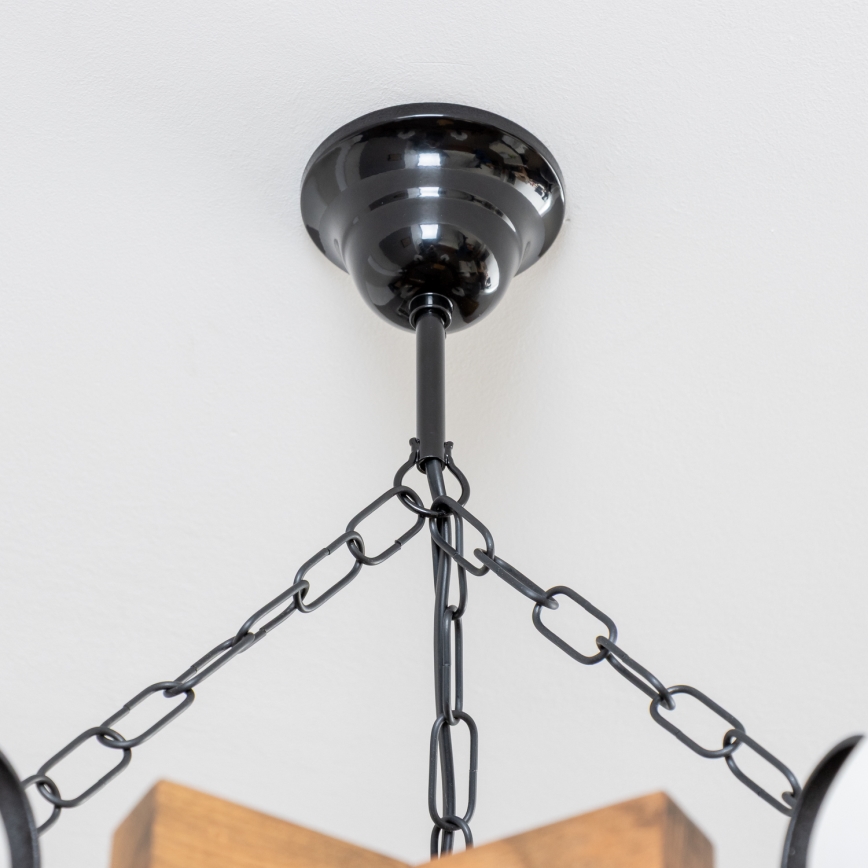 Brilagi - Kronleuchter an Kette QUEEN 6xE14/40W/230V Buche