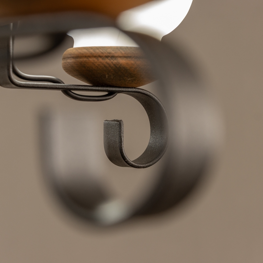 Brilagi - Kronleuchter an Kette ROATA 5xE14/40W/230V Ø 70 cm Buche