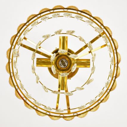 Brilagi - Kronleuchter mit Kette CRISTAL 5xE14/40W/230V Ø 38 cm