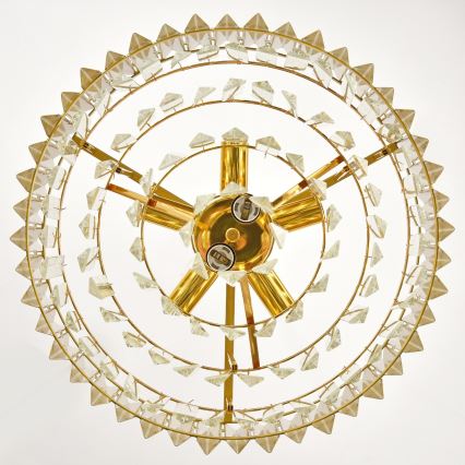 Brilagi - Kronleuchter mit Kette CRISTAL 5xE14/40W/230V Ø 43 cm