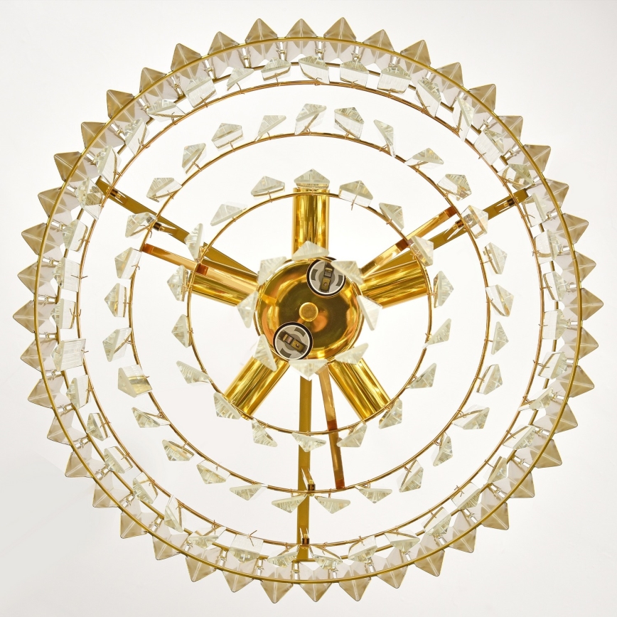 Brilagi - Kronleuchter mit Kette CRISTAL 5xE14/40W/230V Ø 43 cm