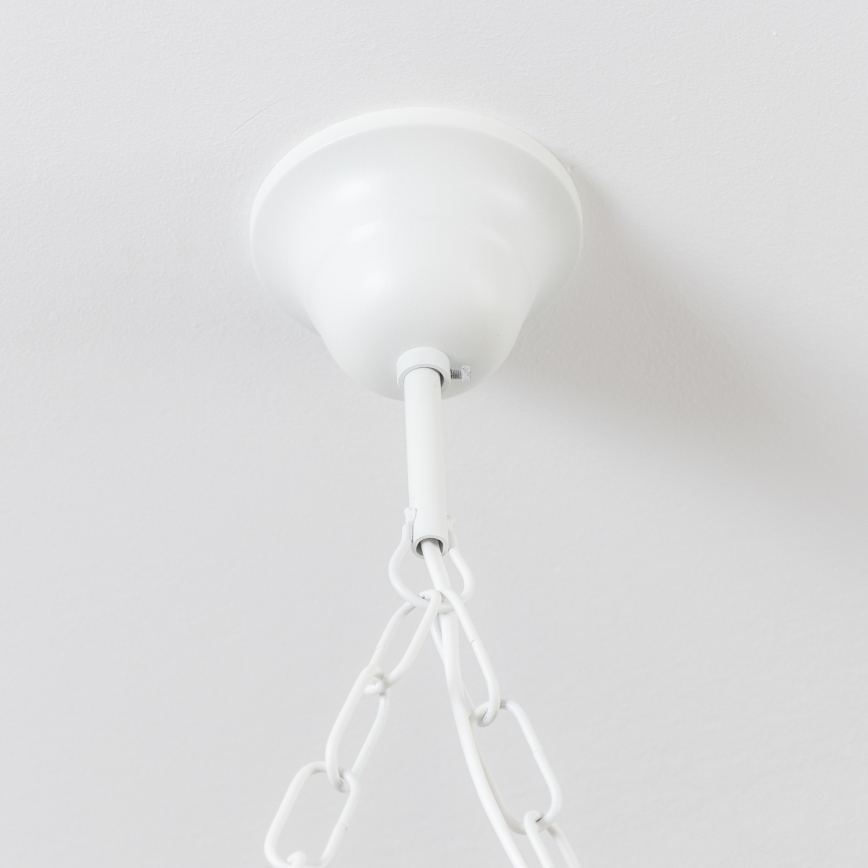 Brilagi - Kronleuchter mit Kette QUEEN 4xE14/40W/230V Buche/cremefarben